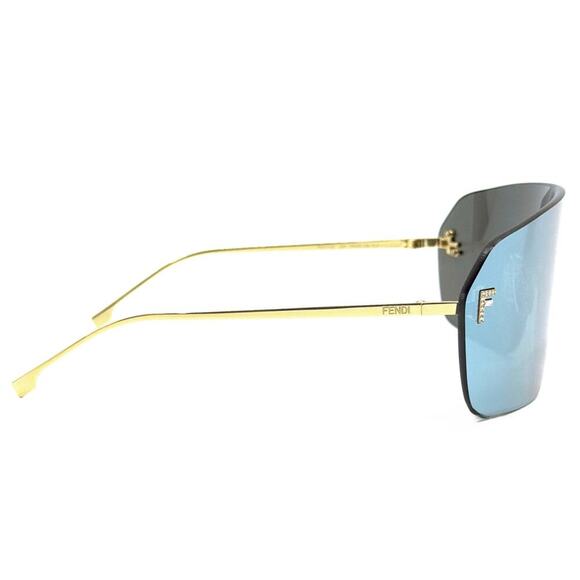 NEW FENDI Sunglasses FE4121US 30X LIGHT BLUE MIRROR AUTHENTIC main image 4